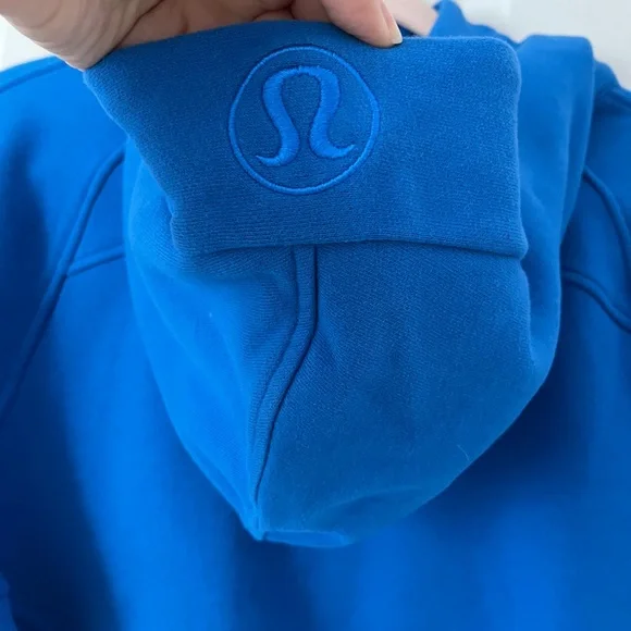 lululemon athletica Blue Half-Zip Cowl Sweatshirt - Picture 7 of 8